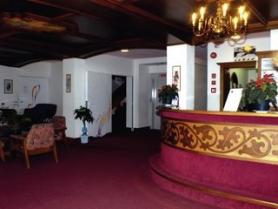 Italský hotel Alexander s recepcí