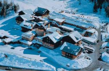 Italský hotel Villaggio San Carlo v zimě