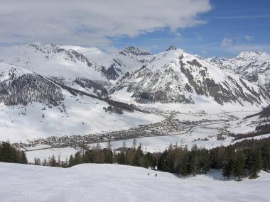 Údolí oblasti Livigno