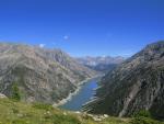 Umělé jezero Lago di Livigno