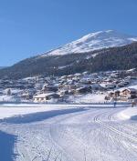 Livigno a běžkařská trasa