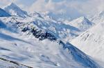 Livigno a horské panorama