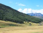 Letní krajina kolem Livigna