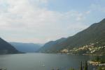 Jezero Como v Itálii